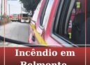Incêndio mobiliza Bombeiros em Ginjal