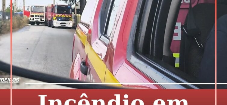 Incêndio mobiliza Bombeiros em Ginjal