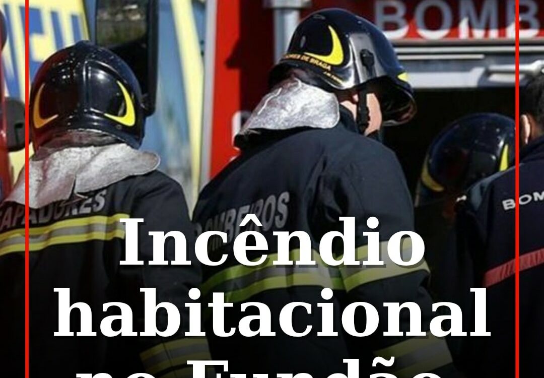 Incêndio na Rua da Cale mobiliza Bombeiros