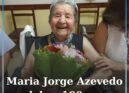 Maria Jorge Azevedo celebra 100 anos