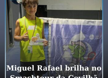 Miguel Rafael brilha no Smashtour da Covilhã