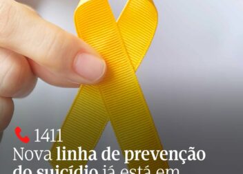 Nova linha de prevenção do suicídio