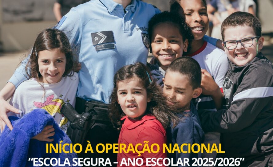PSP dá início à Operação Nacional “ESCOLA SEGURA – Ano Escolar 2025/2026"