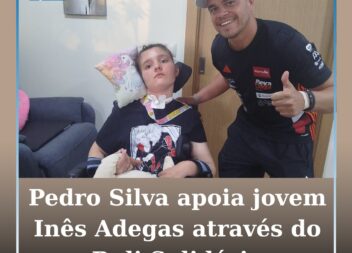 Pedro Silva apoia jovem Inês Adegas através do Rali Solidário
