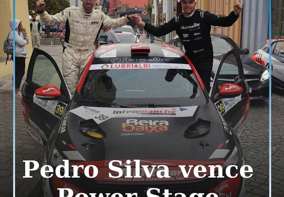 Pedro Silva vence Power Stage no Rali da Água