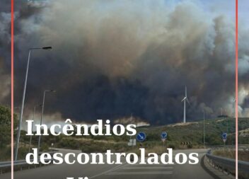Pelo menos 500 operacionais e 20 meios aéreos combatem, esta sexta-feira