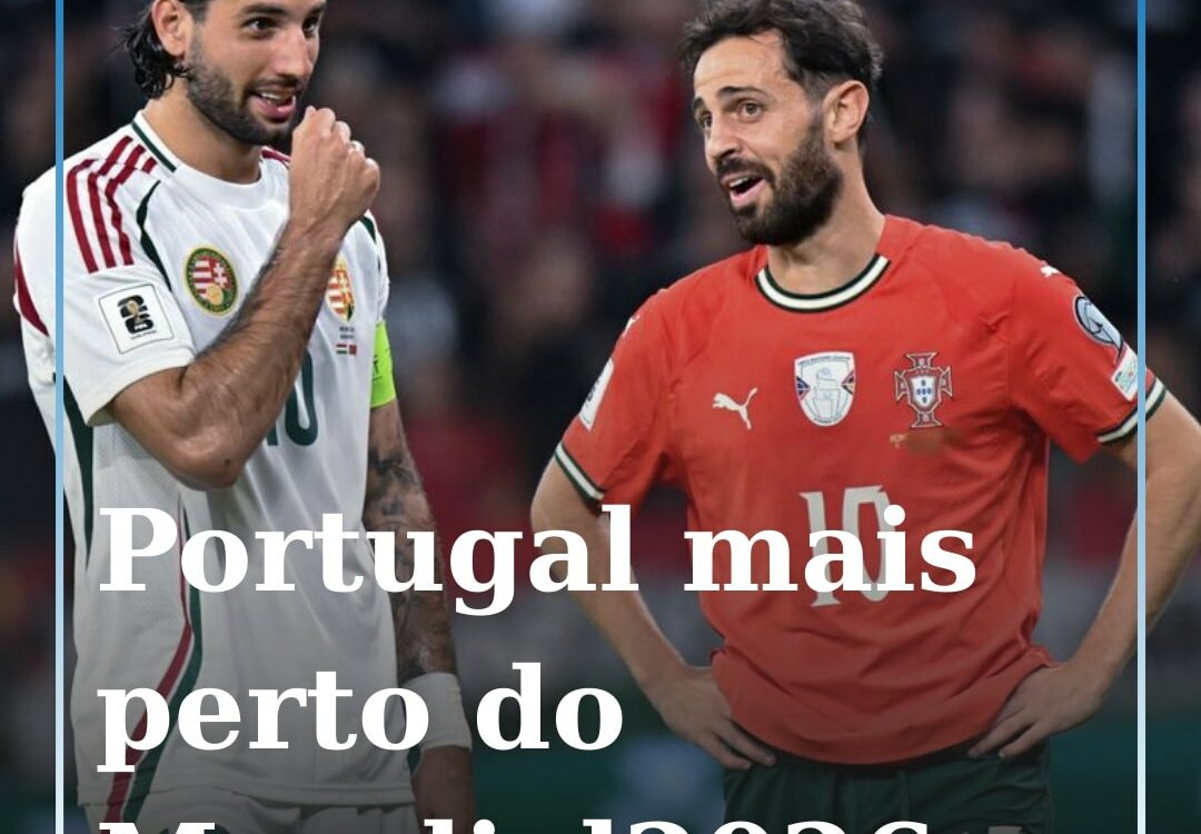 Portugal vence Hungria por 3-2