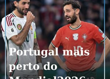 Portugal vence Hungria por 3-2