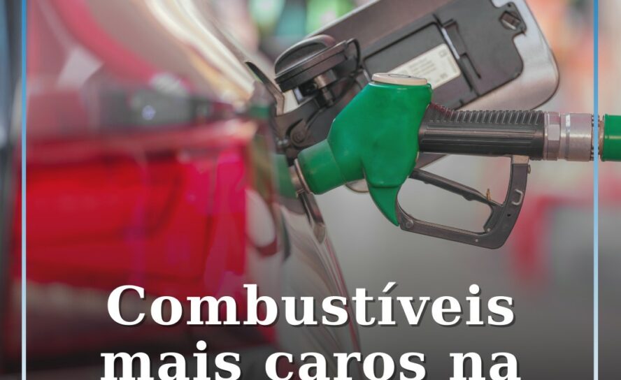 Preço dos combustíveis volta a subir