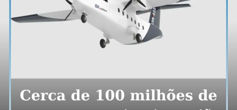Primeiro avião civil-militar português com apoio público de cerca de 100 milhões