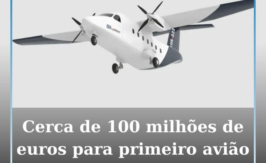 Primeiro avião civil-militar português com apoio público de cerca de 100 milhões