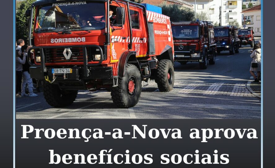 Proença-a-Nova aprova benefícios sociais para bombeiros voluntários