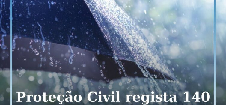 Proteção Civil regista 140 ocorrências no continente à passagem da tempestade Ga