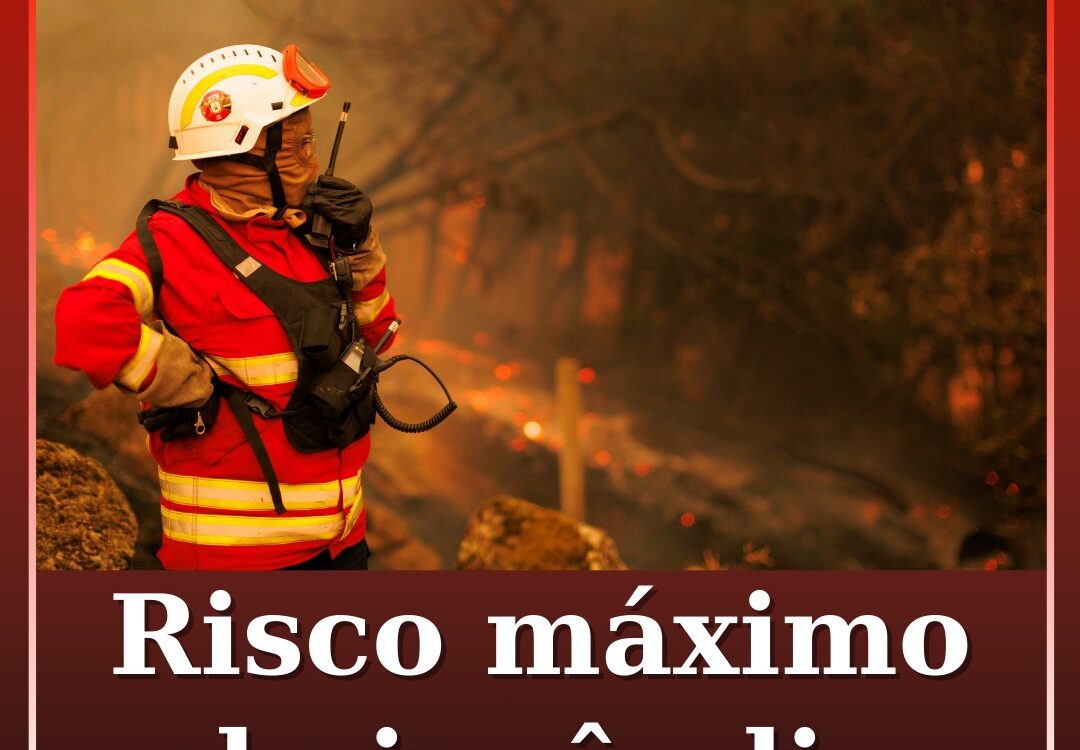 Risco máximo de incêndio