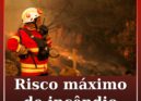 Risco máximo de incêndio