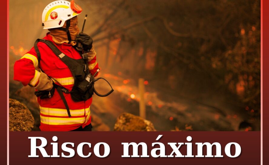 Risco máximo de incêndio