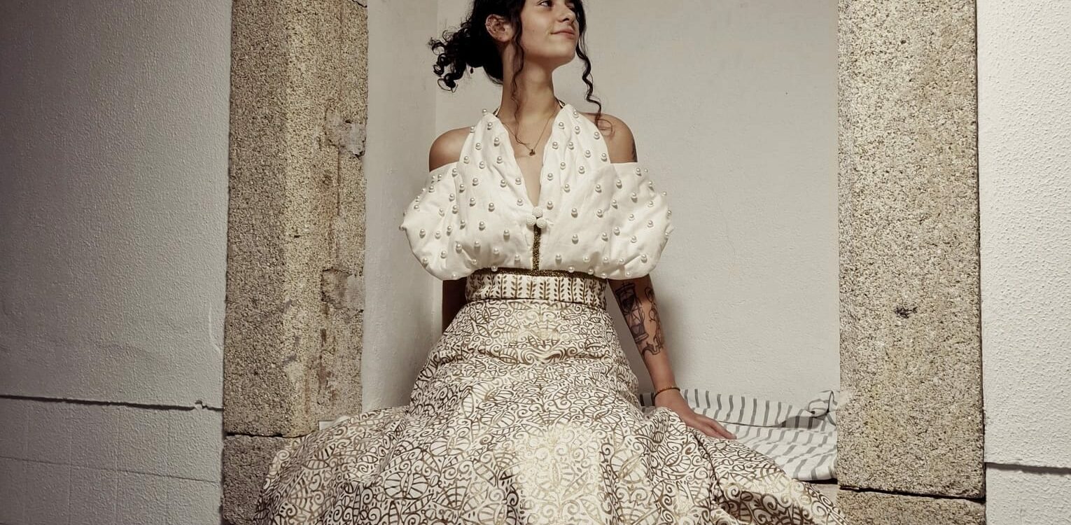Rosário Bello leva “Castelo Branco em chita com arte” ao Concurso Vestidos de Ch