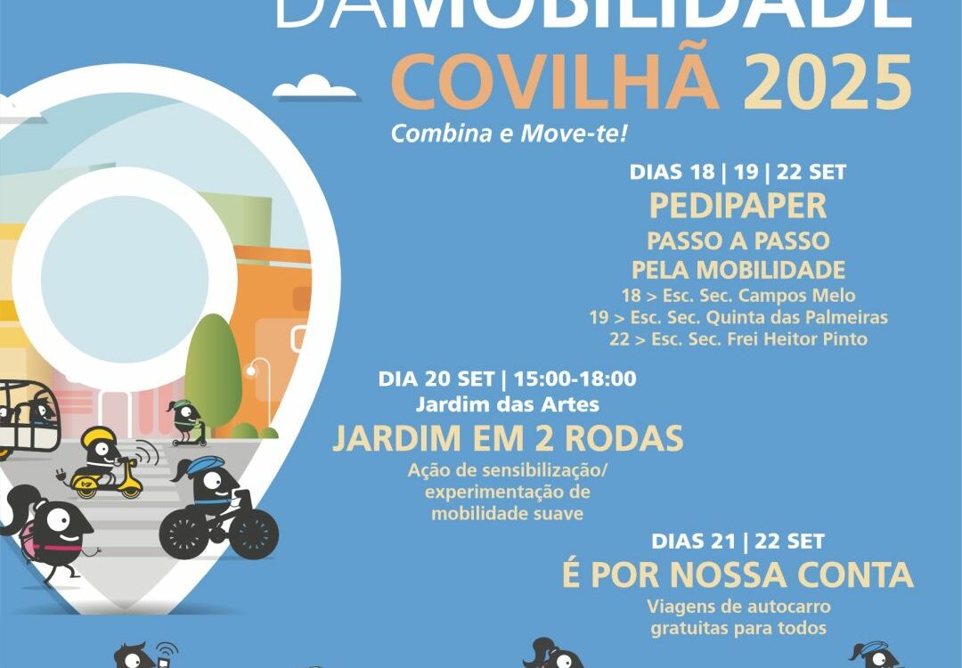 SEMANA EUROPEIA DA MOBILIDADE | AÇÕES GRATUITAS NA COVILHÃ
