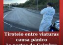 Tiroteio entre viaturas causa pânico às portas de Coimbra