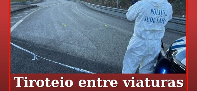 Tiroteio entre viaturas causa pânico às portas de Coimbra