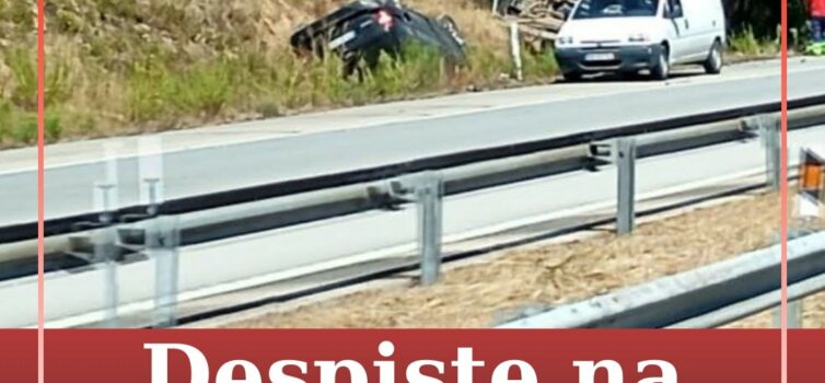 Um ferido após despiste na A23