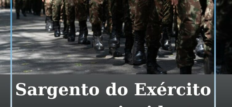 Um militar do Exército, de 24 anos