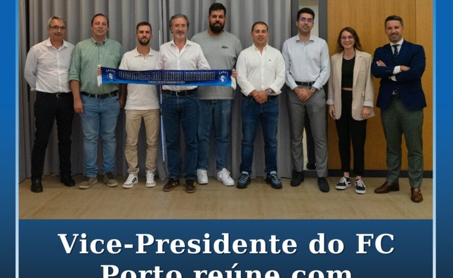 Vice-Presidente do FC Porto reúne com os Dragões da Beira Interior em Castelo Br