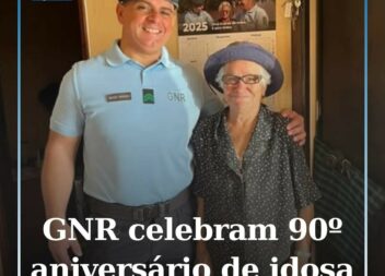 GNR celebra 90.º aniversário de idosa