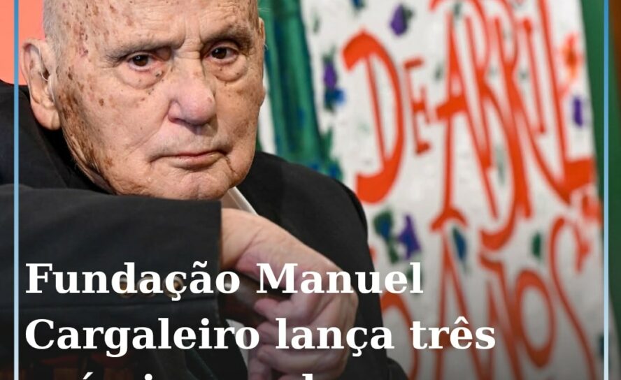 A Fundação Manuel Cargaleiro lançou hoje a primeira edição de um conjunto de trê