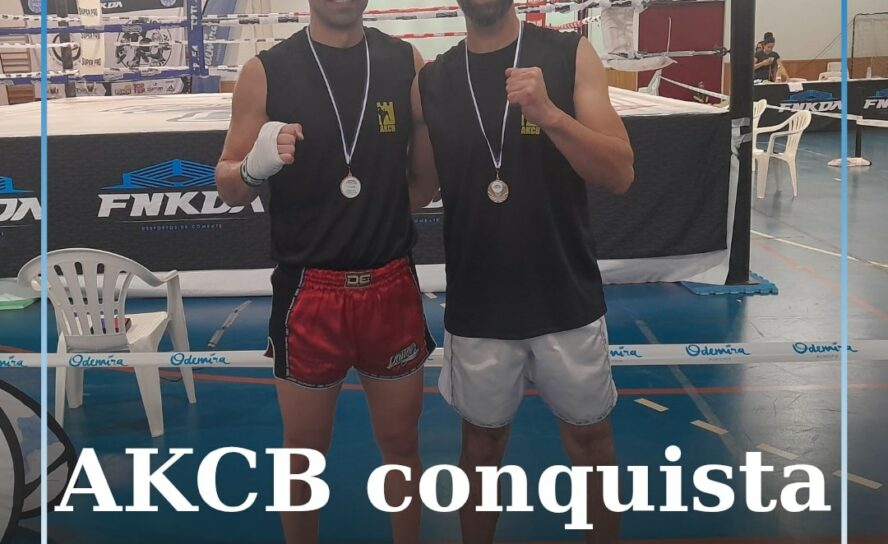 AKCB conquista ouro e bronze em competição de Kickboxing em Vila Nova de Milfont