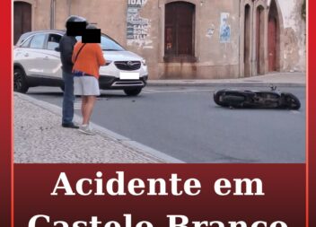 Acidente em Castelo Branco