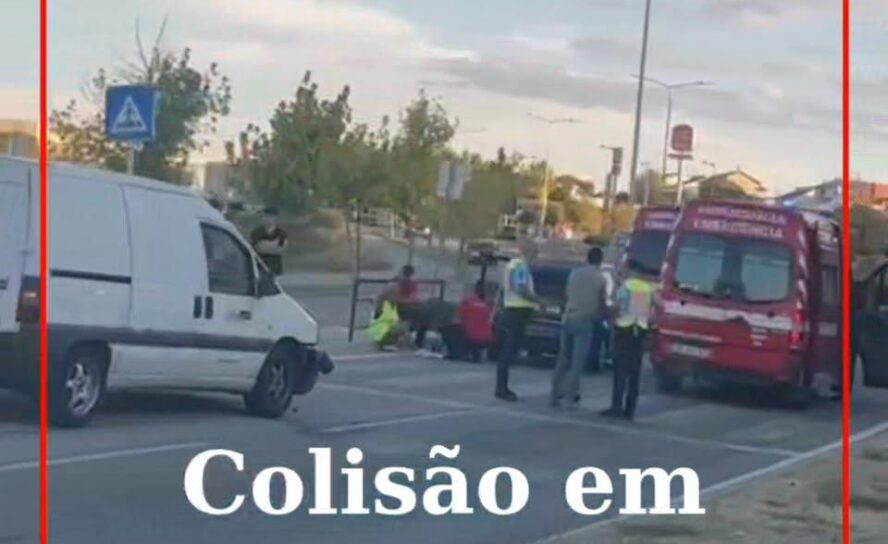 Acidente em Castelo Branco origina dois feridos