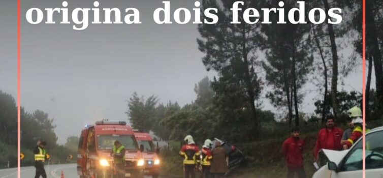 Acidente no IC8 provoca três feridos