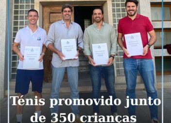 Alcatenis Sport Clube assina protocolos para promover o ténis junto de 350 crian