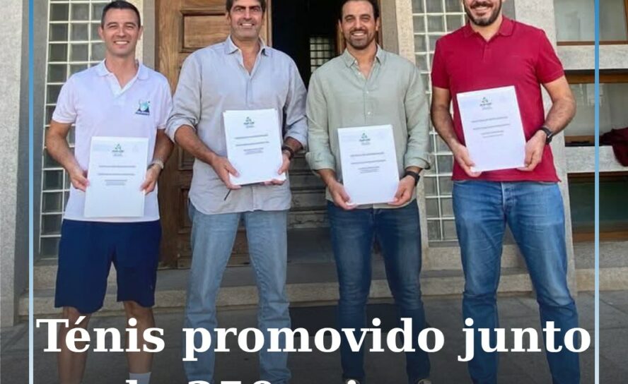 Alcatenis Sport Clube assina protocolos para promover o ténis junto de 350 crian