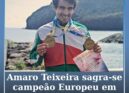 Amaro Teixeira sagra-se campeão europeu de masters nos 10.000 metros de marcha