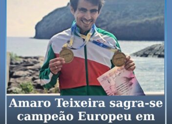 Amaro Teixeira sagra-se campeão europeu de masters nos 10.000 metros de marcha