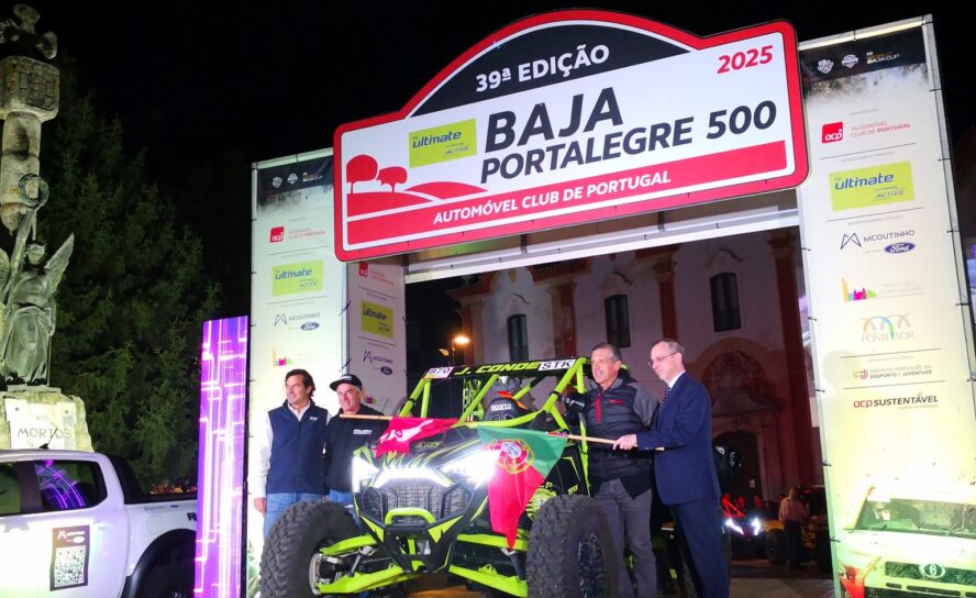 Baja Portalegre 500 arranca oficialmente com a cerimónia de apresentação dos pil