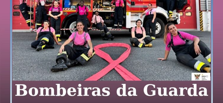 Bombeiros Voluntários da Guarda participam no Outubro Rosa