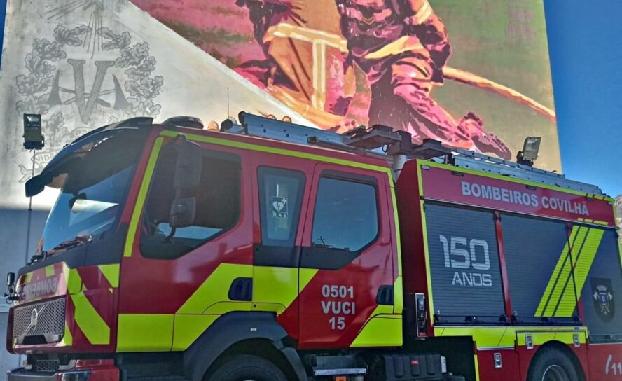 Bombeiros da Covilhã reforçam frota com novo veículo