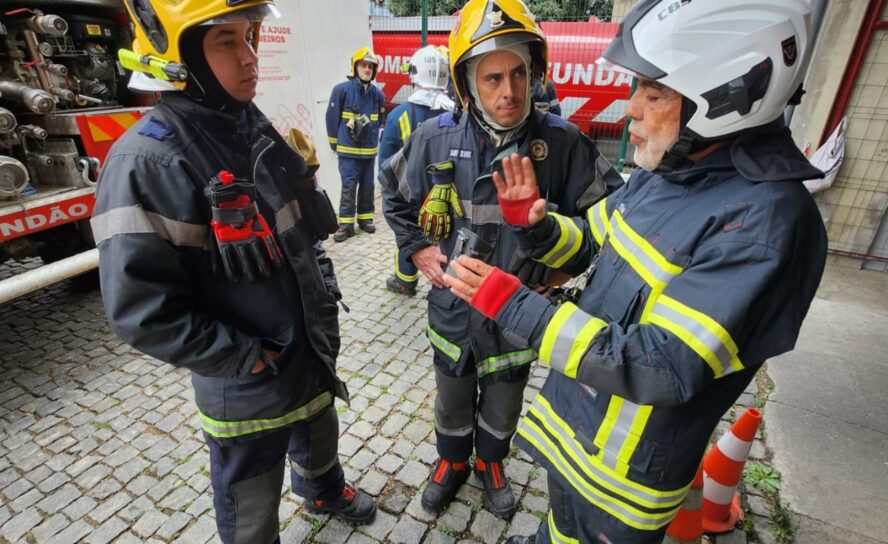 Bombeiros do Fundão realizam formação em acidentes com matérias perigosas