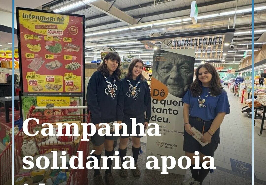 Campanha Solidária recolhe produtos de higiene para idosos na Sertã