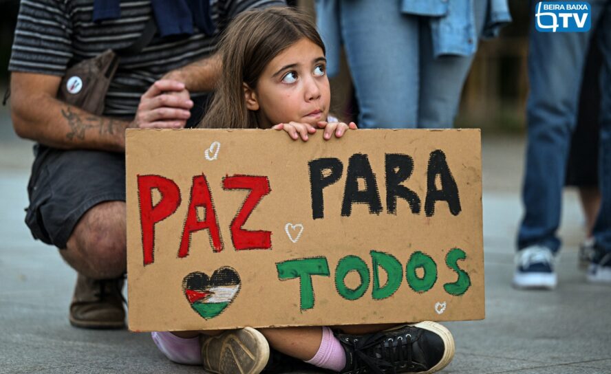 Castelo Branco juntou-se à mobilização pela Palestina