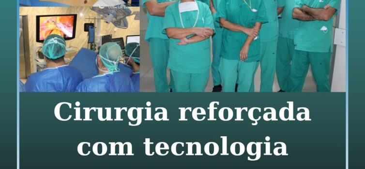 Cirurgia reforçada com tecnologia laparoscópica de última geração