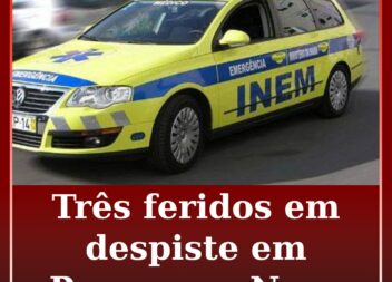 Despiste em Proença-a-Nova resulta em três feridos