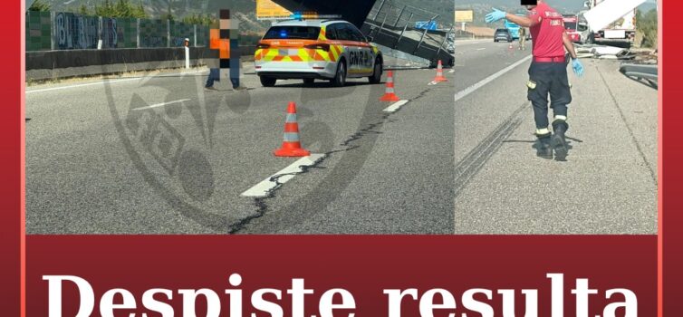 Despiste resulta em dois feridos