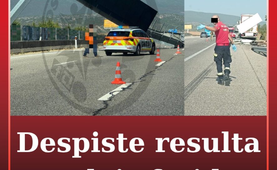 Despiste resulta em dois feridos