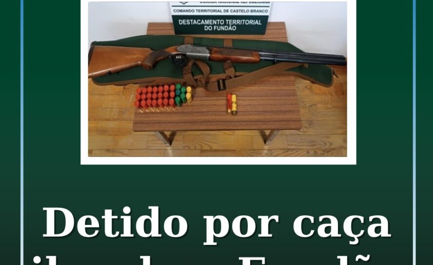 Detido por caça ilegal no Fundão