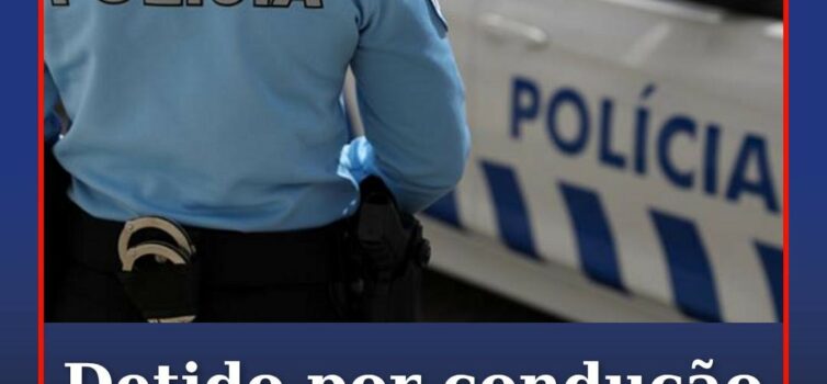 Detido por condução sem habilitação