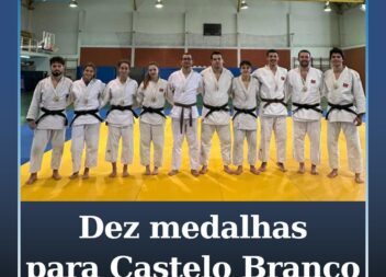 Dez medalhas para Castelo Branco